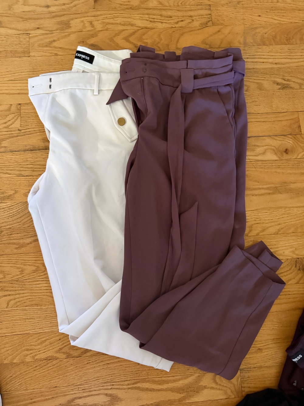 Women Express crop dress pants